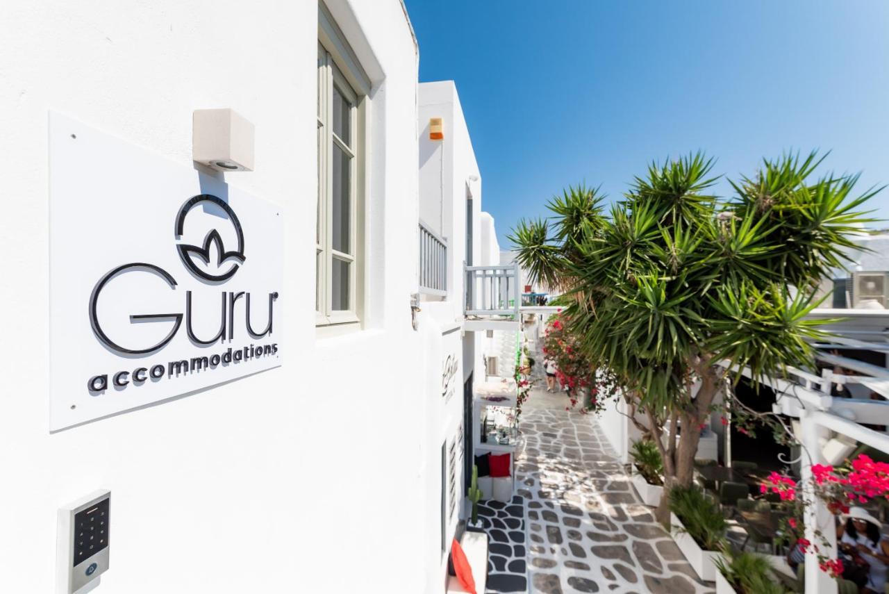 Guru Accommodations Mykonos Town Eksteriør bilde